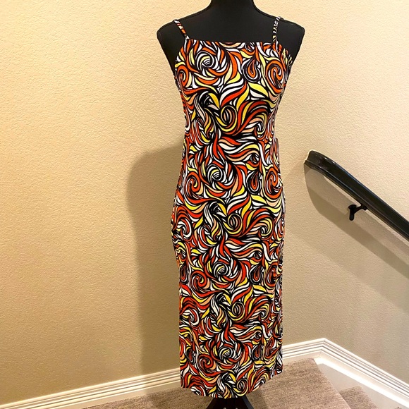 FREE PEOPLE LACE UP BACK CASUAL DRESS “MOONLESS NIGHT” - Picture 1 of 5